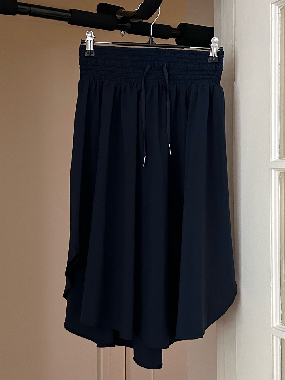lululemon athletica Navy Drawstring A-Line Skirt